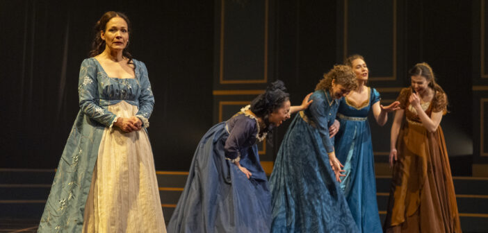 Orgueil et Préjugés est présenté au Théâtre Denise-Pelletier.©VictorLamich