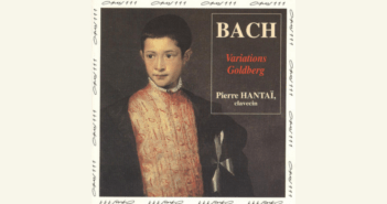 Bach Goldberg Variations album cover