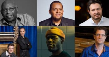 Oliver Jones, Gregory Charles, Jean-Pascal Hamelin, Piano Caméléons, Théo Abellard and John Roney.